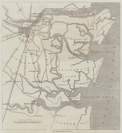 Los alrededores de Savannah de John Dower